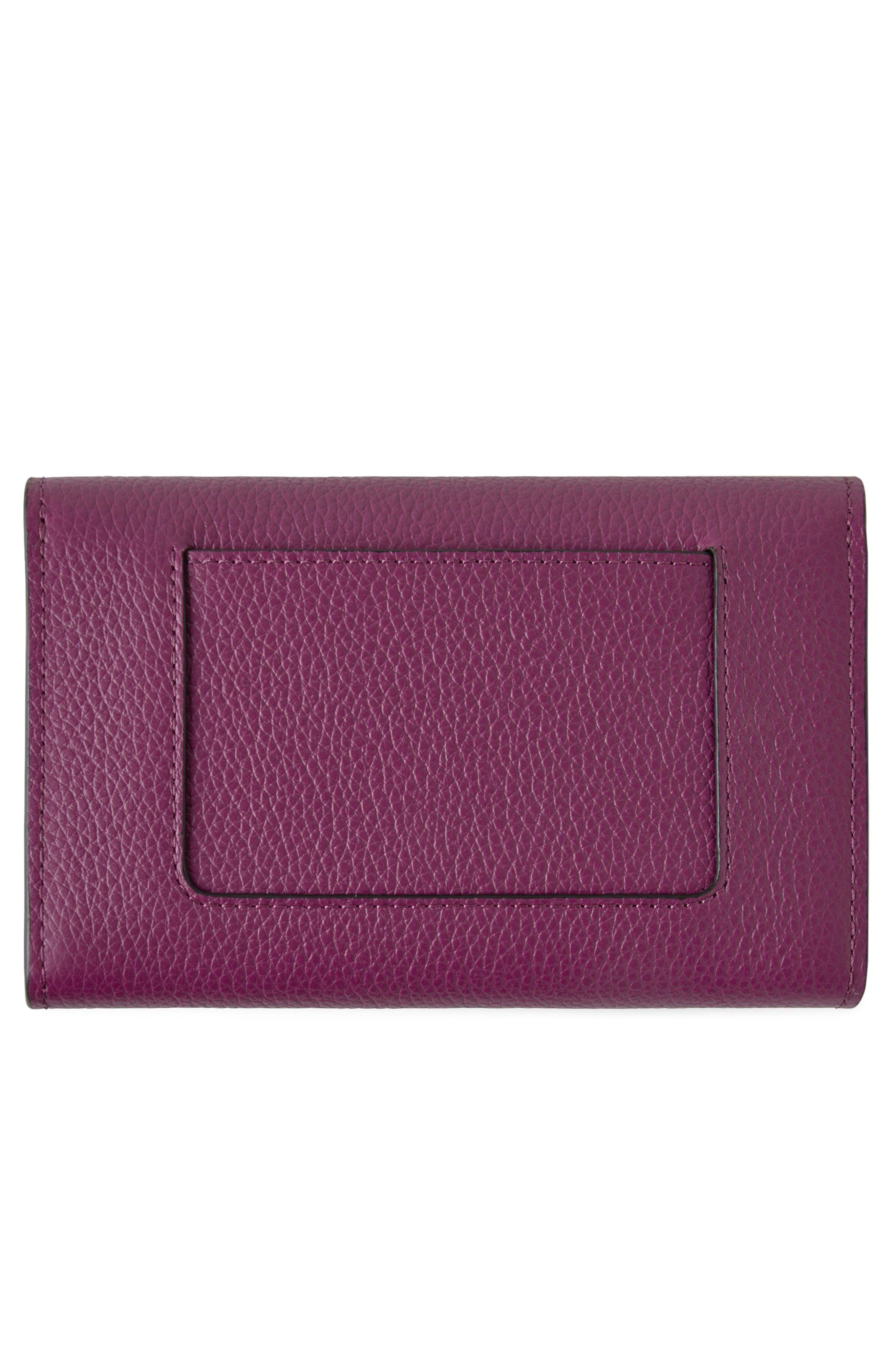 Mulberry Medium Darley Leather Wallet in Orchid Bloom at Nordstrom - 3