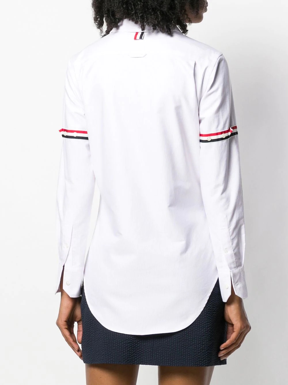 university-stripe Oxford shirt - 4