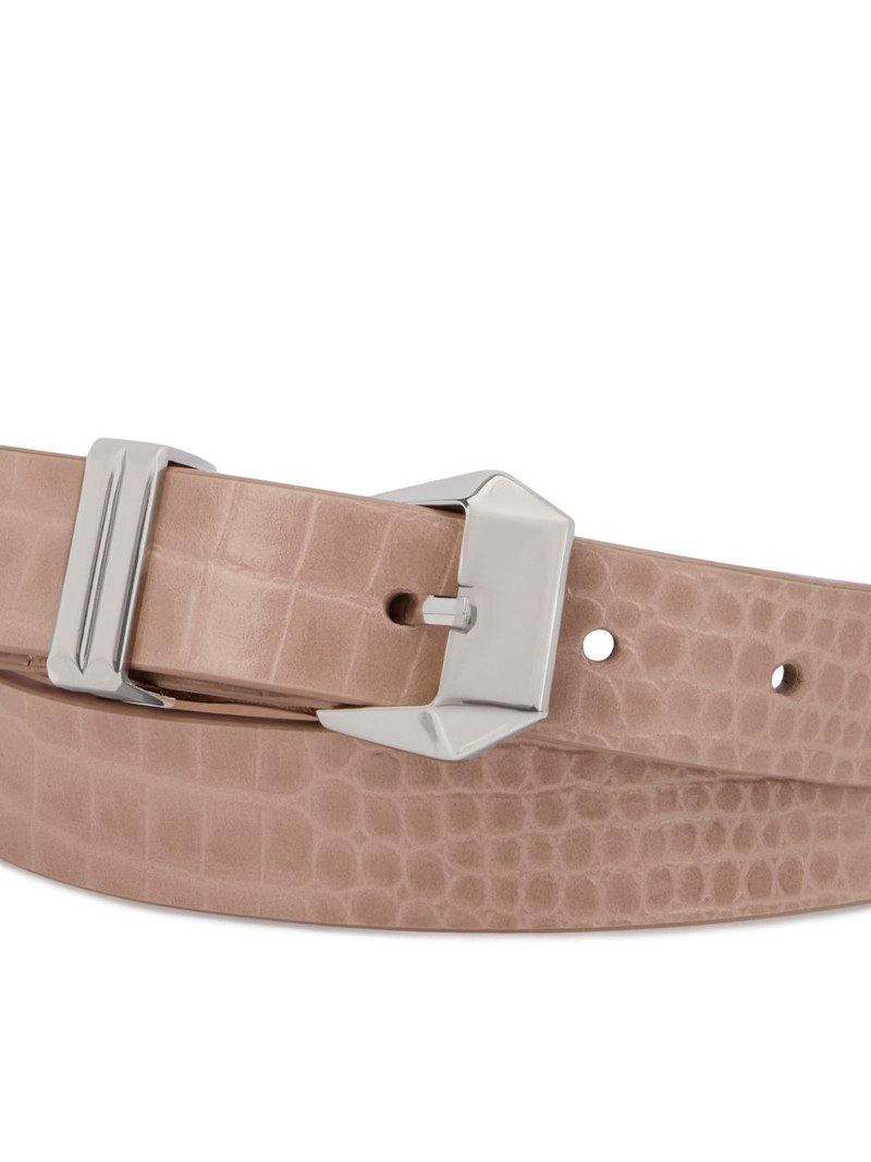 textured leather belt 3