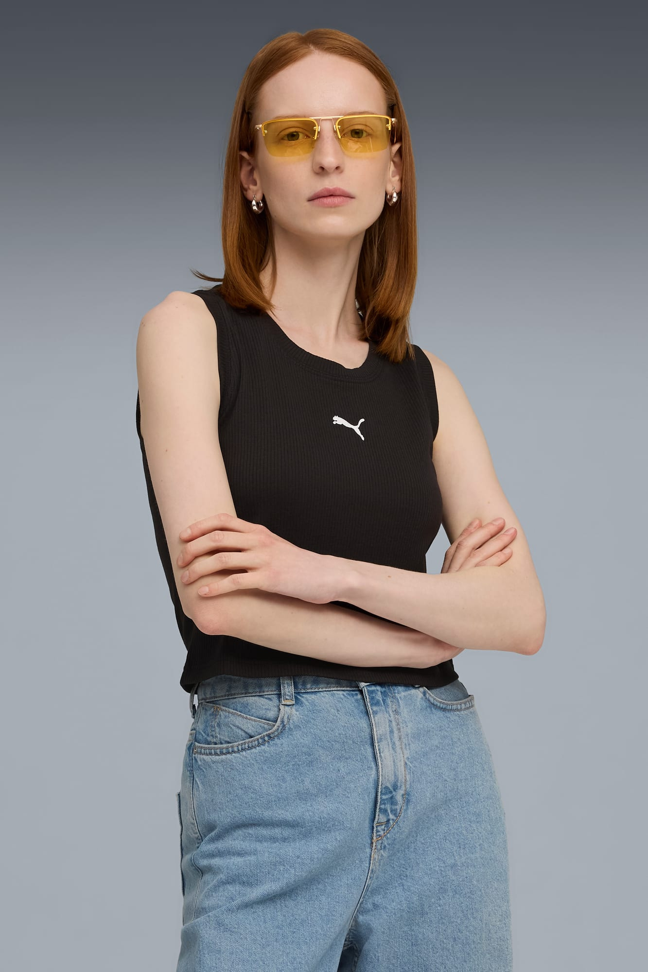 PUMA Elevated Essentials Women's Ribbed Tank Top - 3