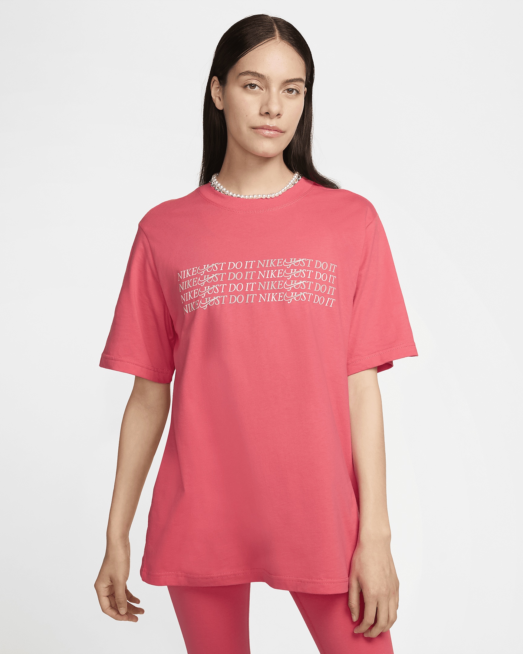 Nike Sportswear Women's Crew-Neck T-Shirt - 1