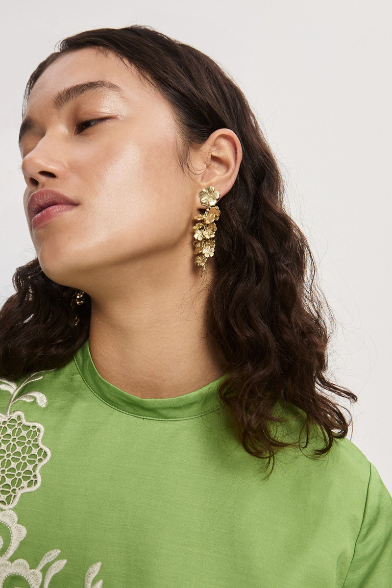 ALÉMAIS Team Spirit Flower Cluster Earrings outlook
