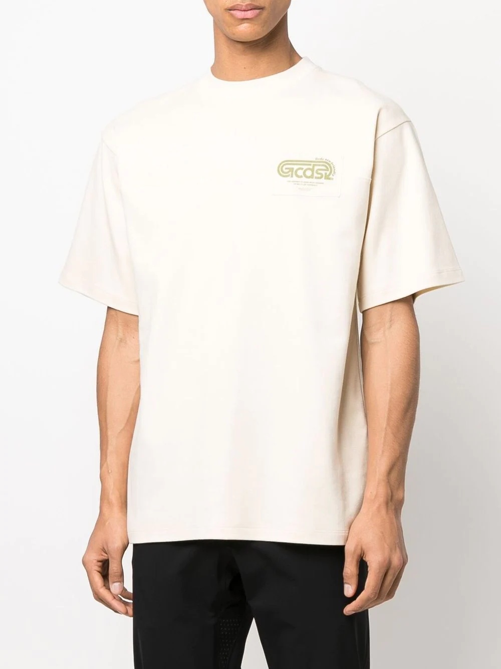 Eco logo-print cotton T-shirt - 3