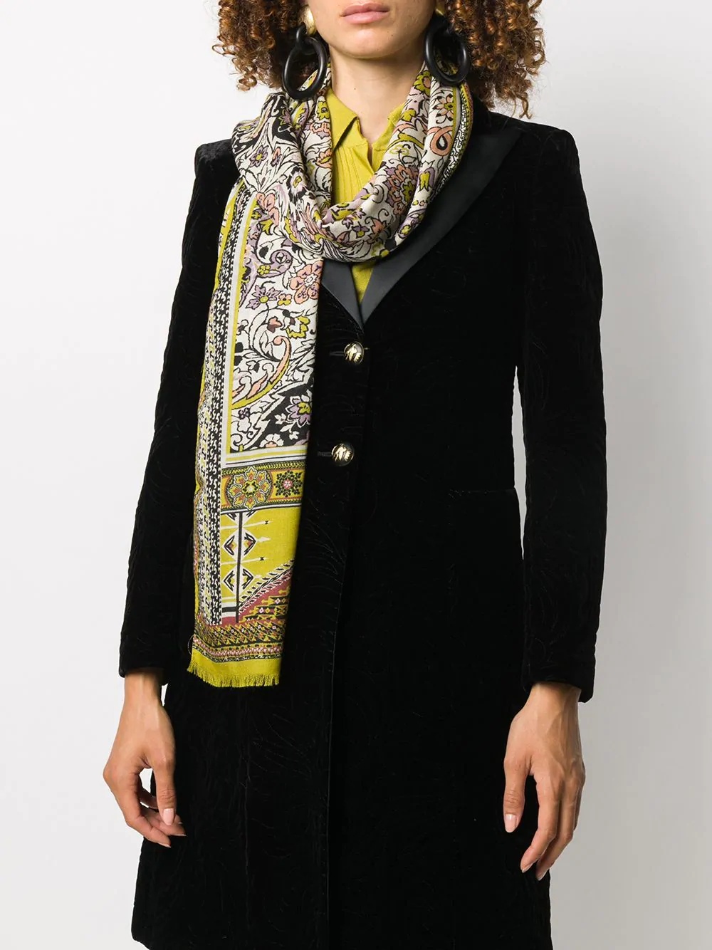 abstract pattern scarf - 2