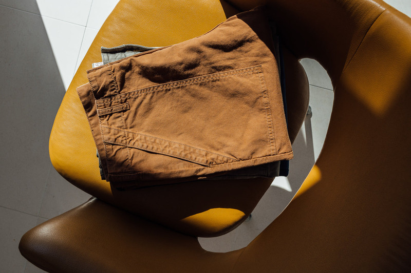 The Fatigue Pants Stretch Oxford - Whiskey 3