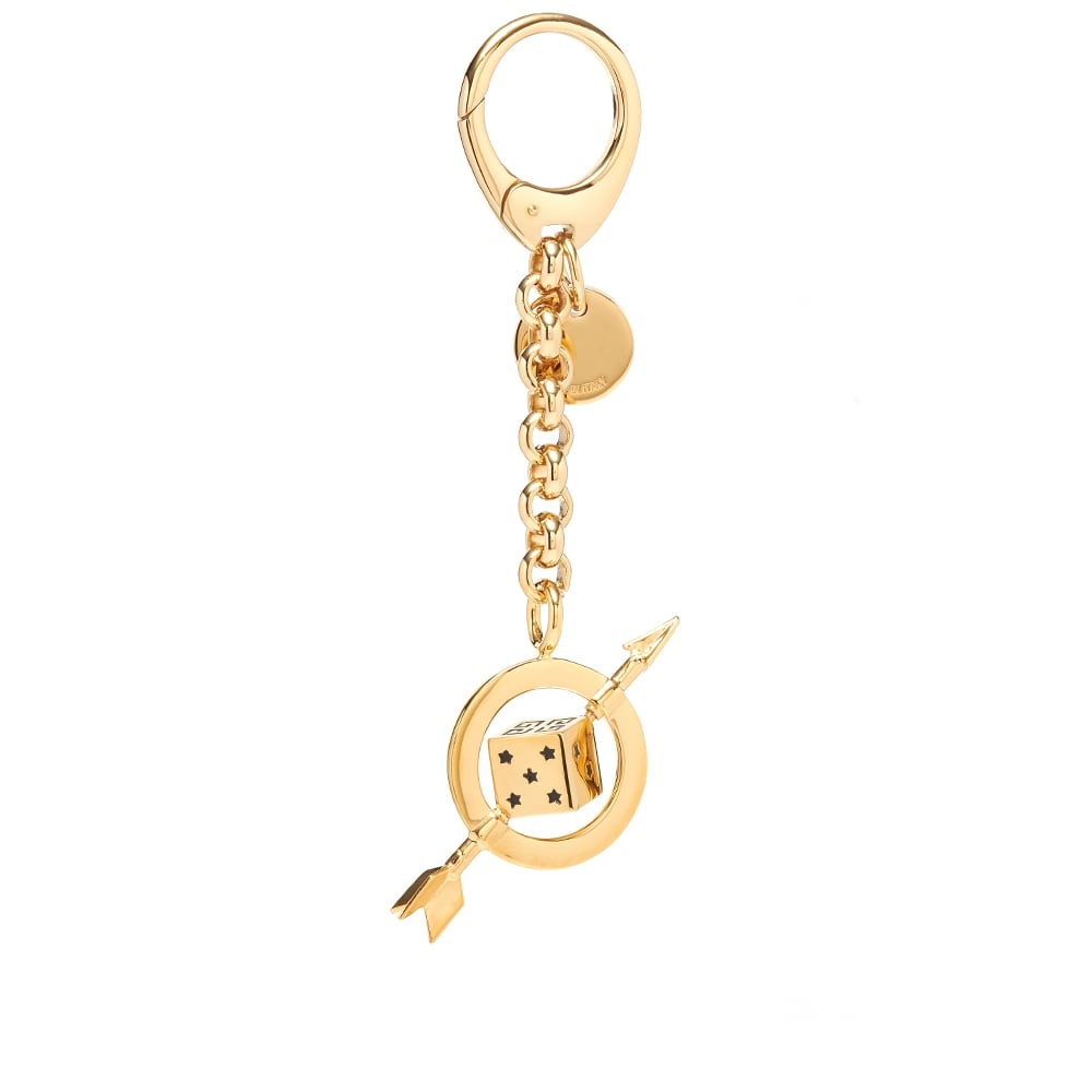 Givenchy G-Dice Arrow Charm Keyring - 2