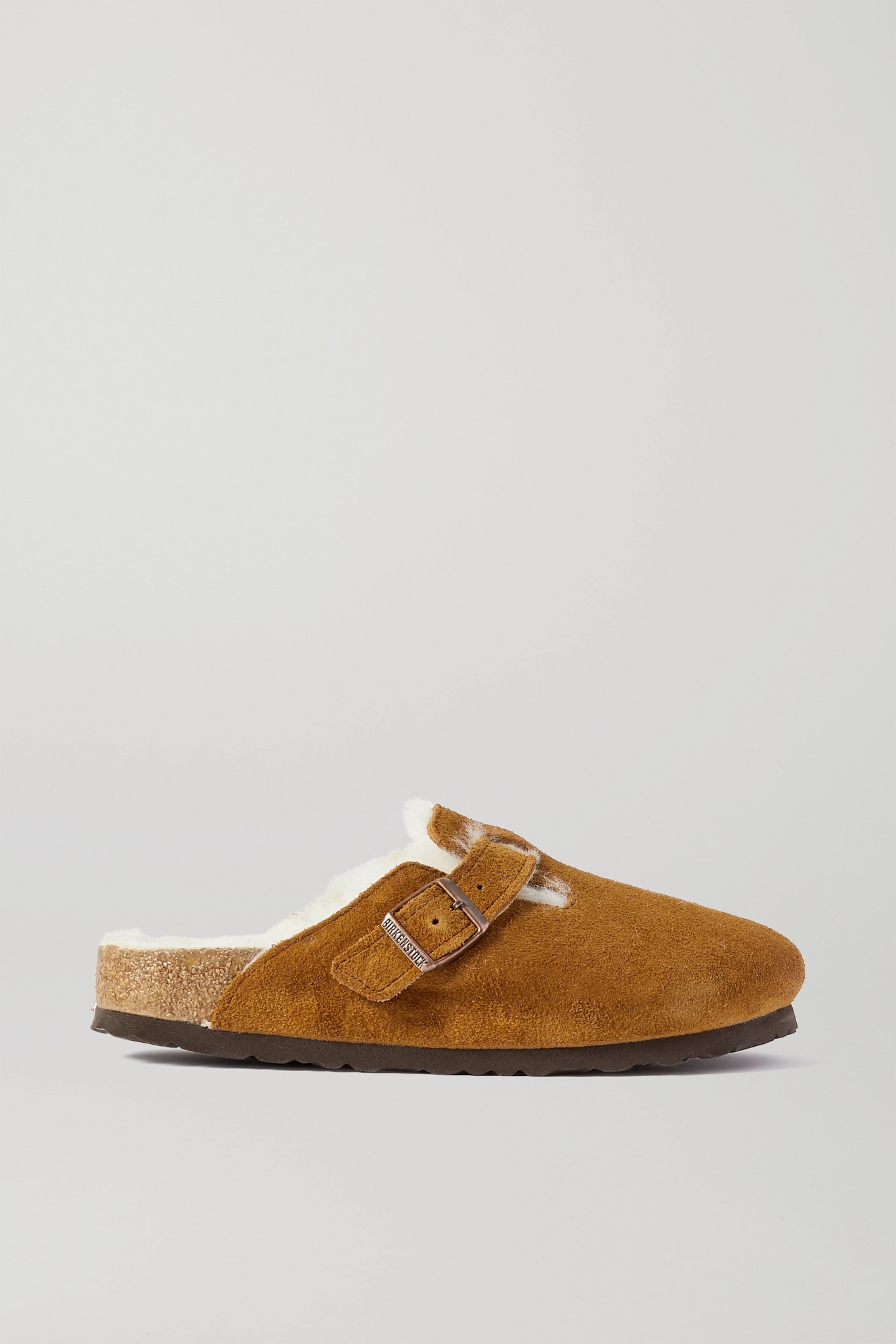 Boston suede clogs - 1