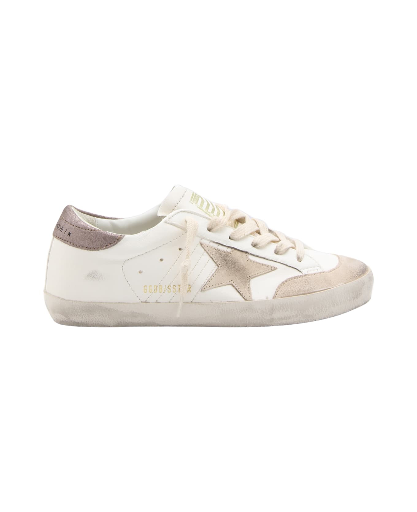 White Super Star Sneakers - 1