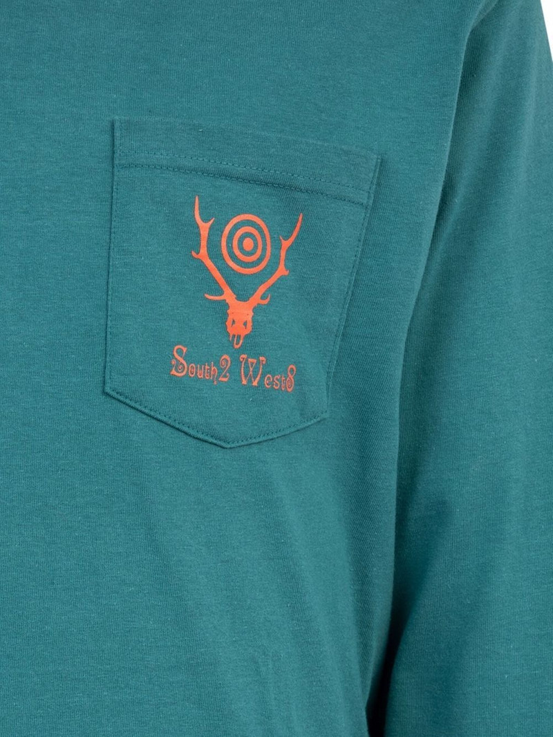 Supreme x SOUTH2 WEST8 logo-print sweatshirt outlook