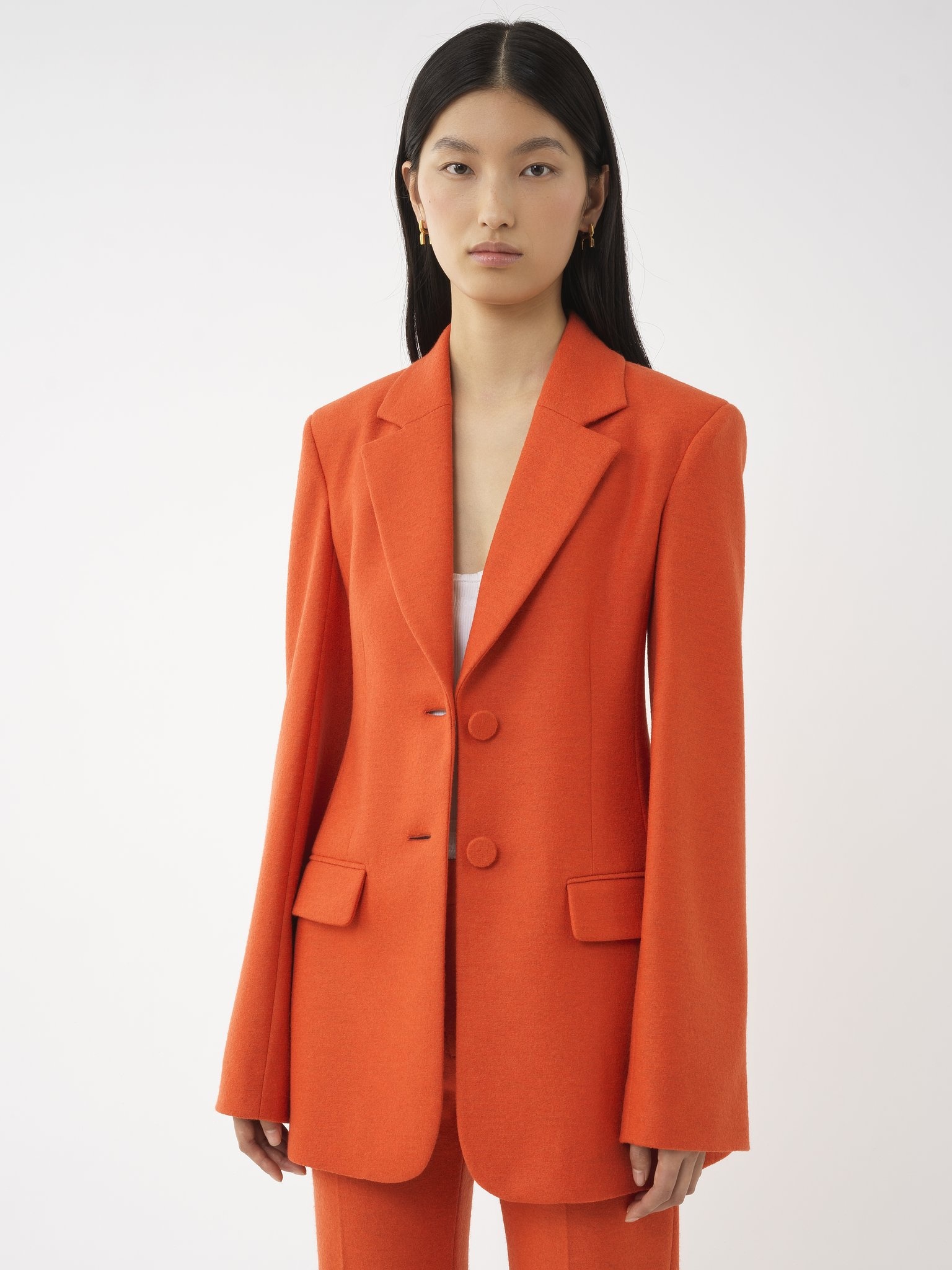 TWO-BUTTON TAILORED JACKET - 4