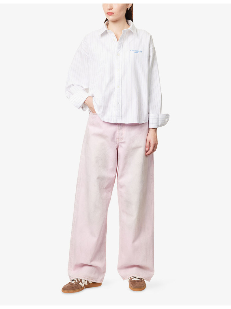 Carhartt Cassel Stripe-Print Cotton Shirt outlook