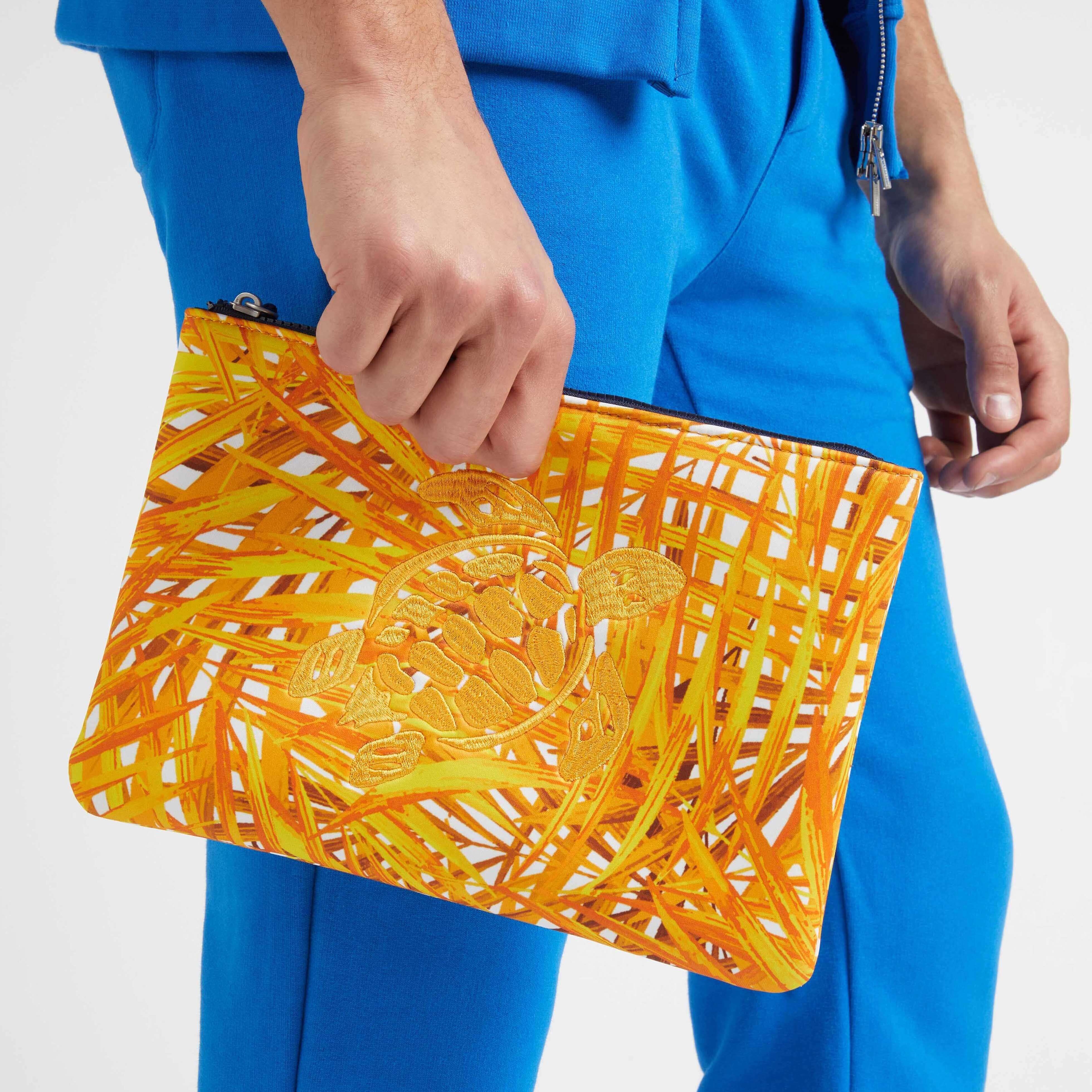 Unisex Neoprene Pouch Palm Leaves - 3