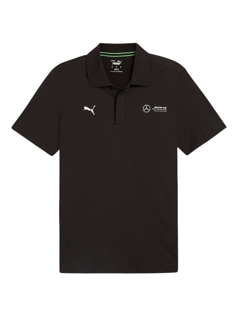x Mercedes AMG Petronas F1 team logo-detail polo shirt - 1