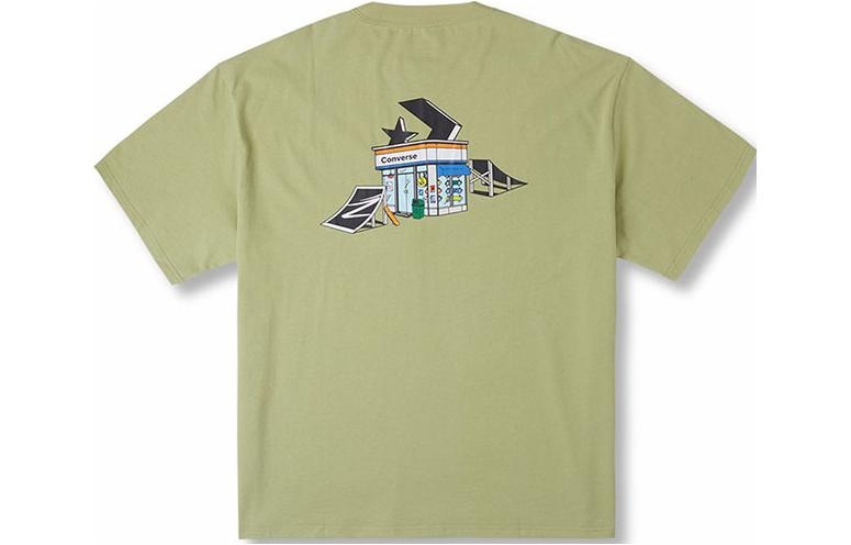 Converse Skateboard Tee 'Yellow Green' 10026165-A02 - 2