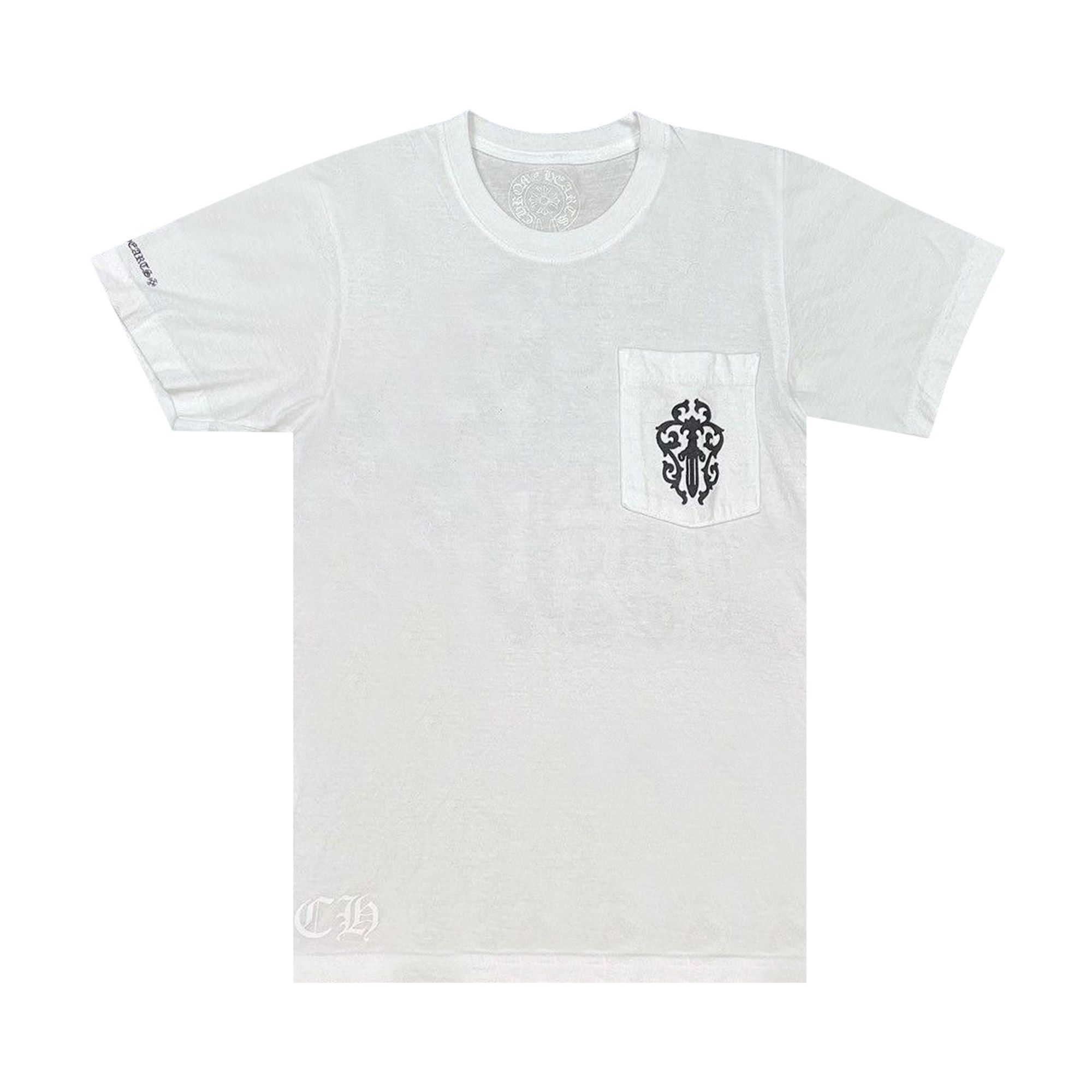 Chrome Hearts Dagger Pocket T-Shirt 'White' - 1