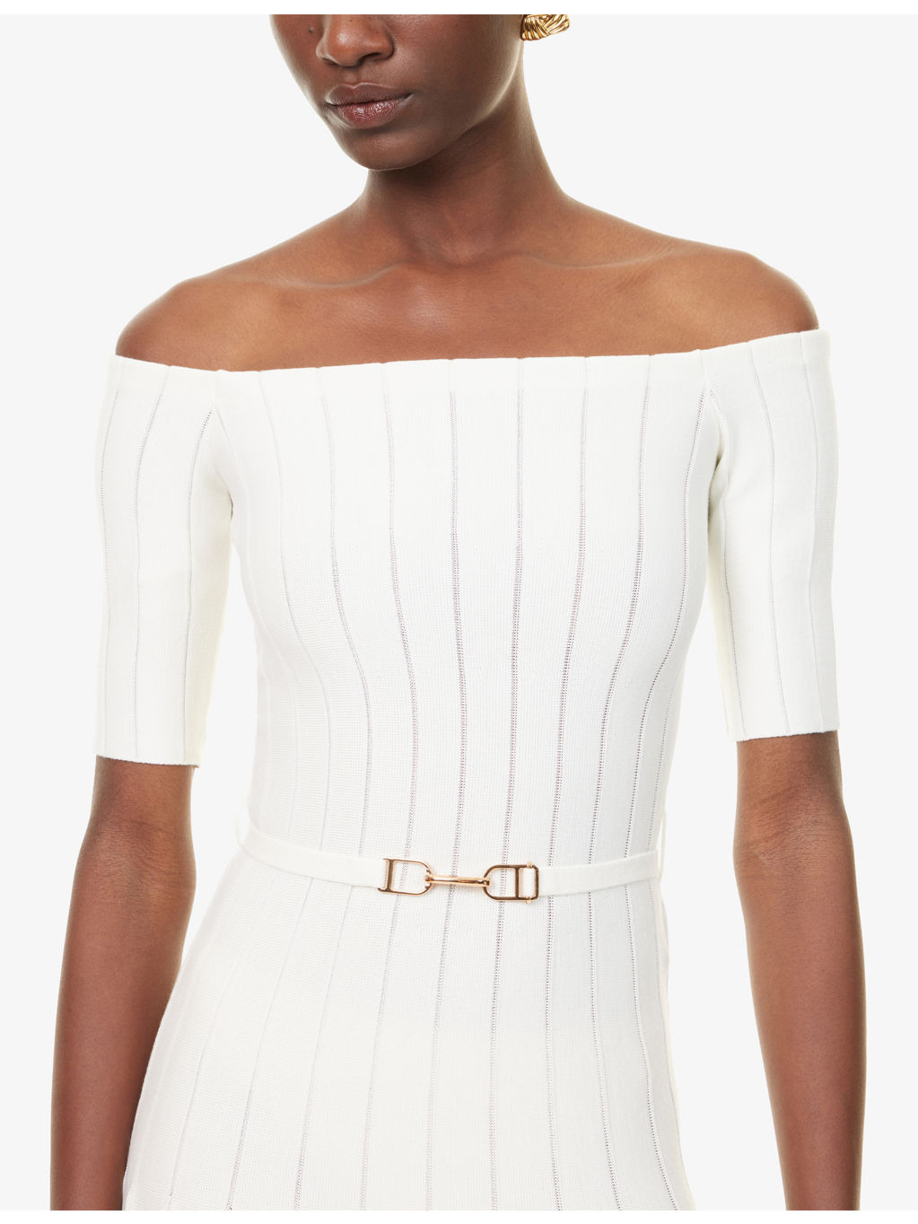Kurt Open-Knit Wool Maxi Dress - 6