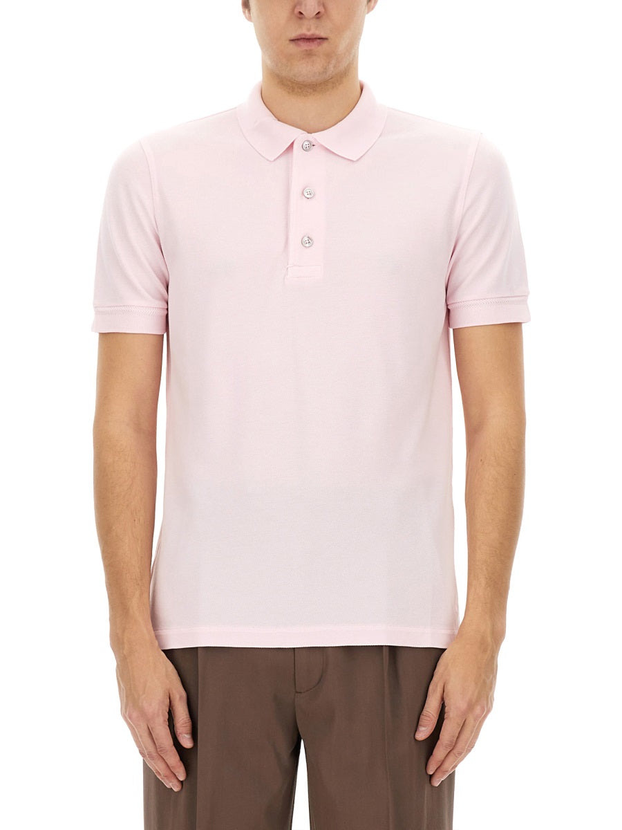 Tom Ford Men Piquet Polo - 3
