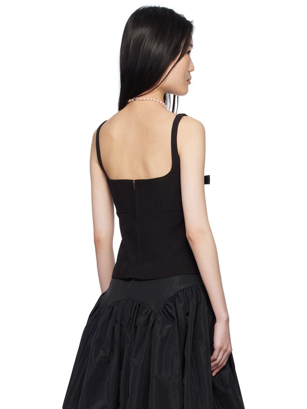Black Teacup Tank Top - 3