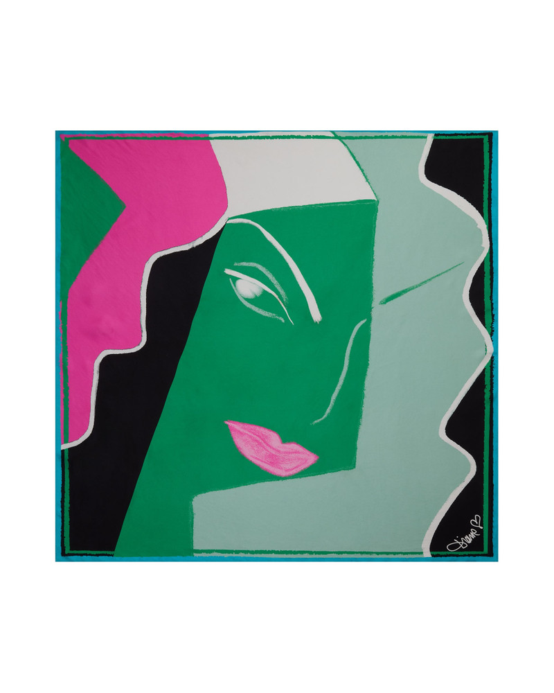 Flag Silk Scarf 1