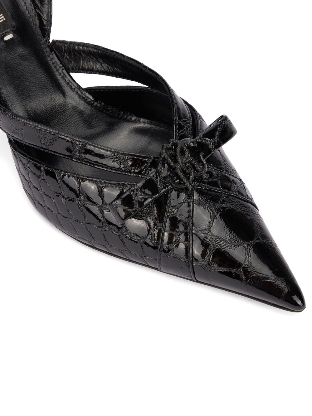 pointed-toe slingback pumps - 5