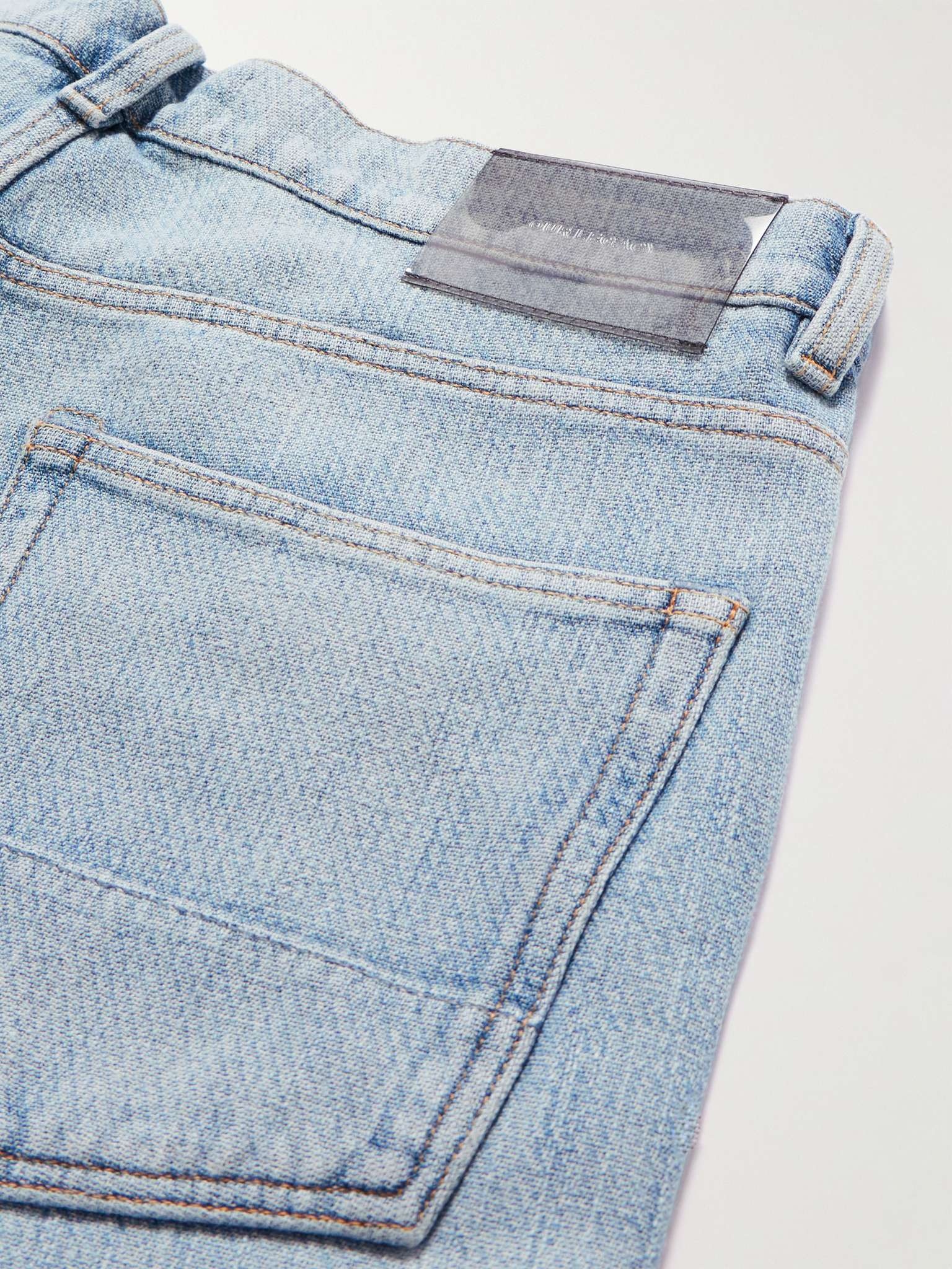 Third Cut Slim-Fit Straight-Leg Printed Jeans - 5