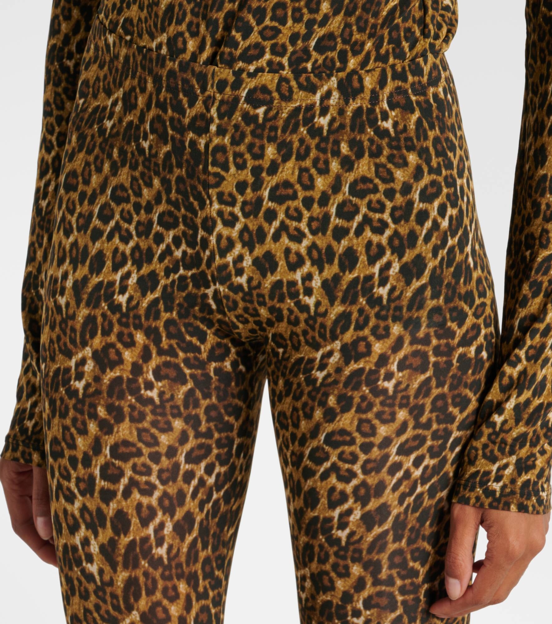 Joshua leopard-print jersey leggings - 4