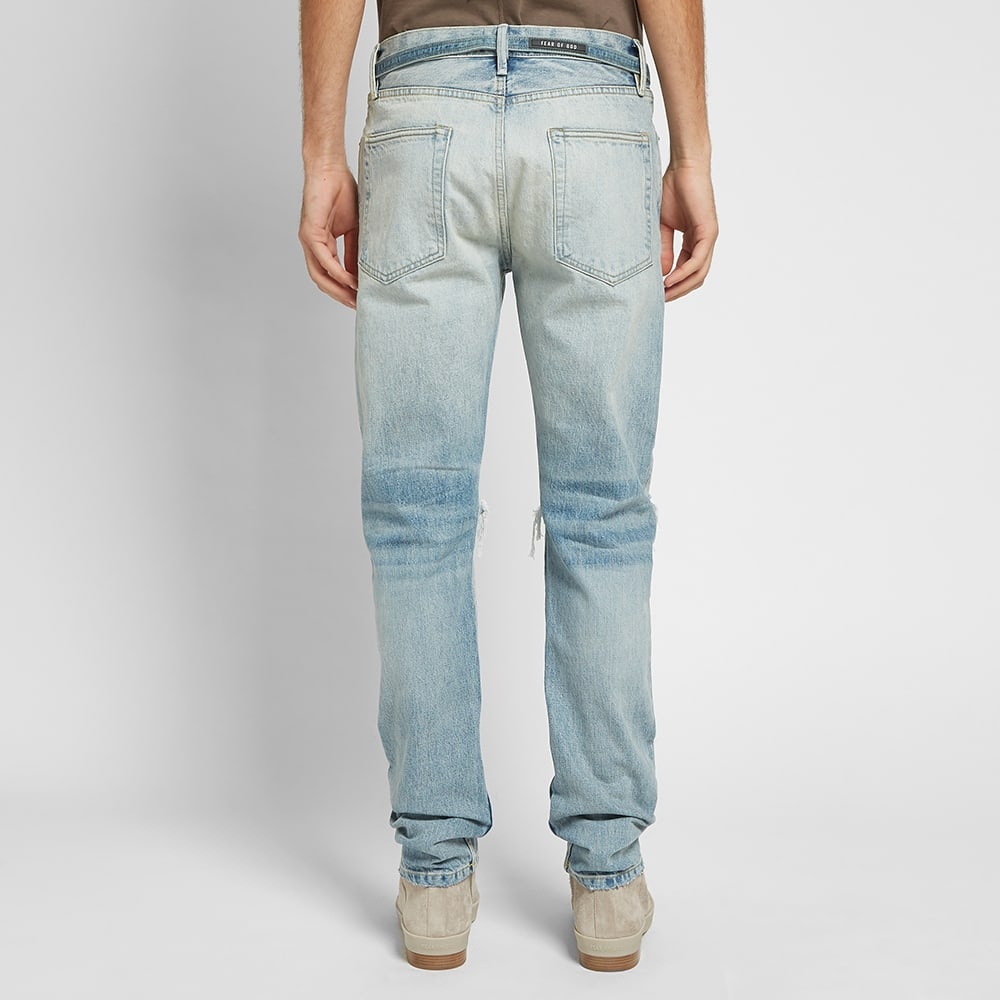 Fear of God Slim Distressed Jean - 7