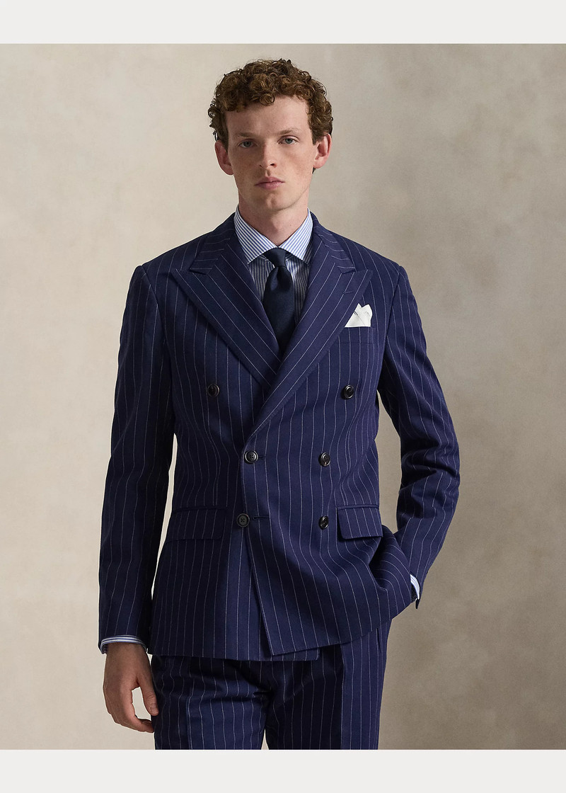 Polo Tailored Fit Pinstripe Suit 3