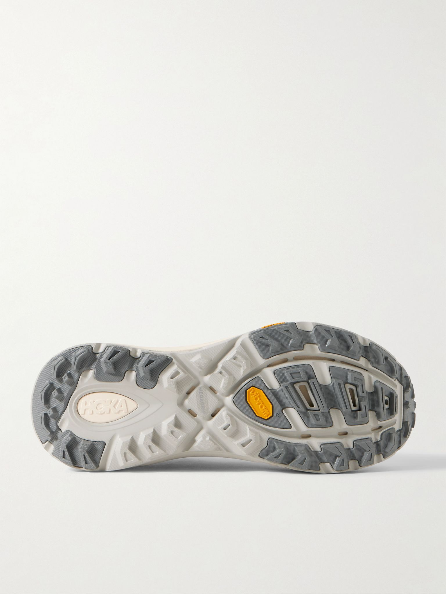 Mafate Speed 2 Rubber and Mesh Running Sneakers Gray - 3