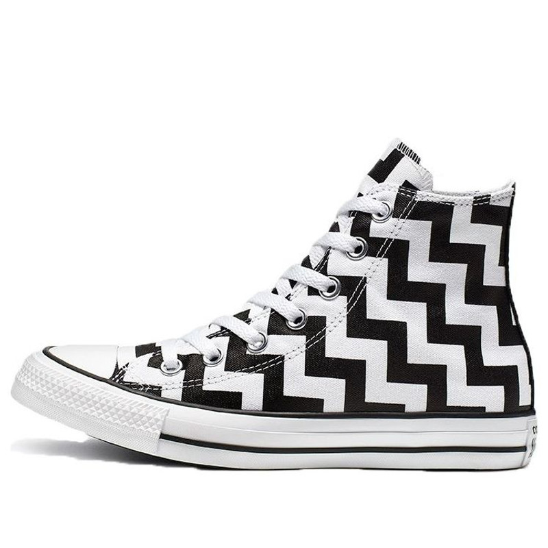 (WMNS) Converse Chuck Taylor All Star High 'Black White' 565213F - 1