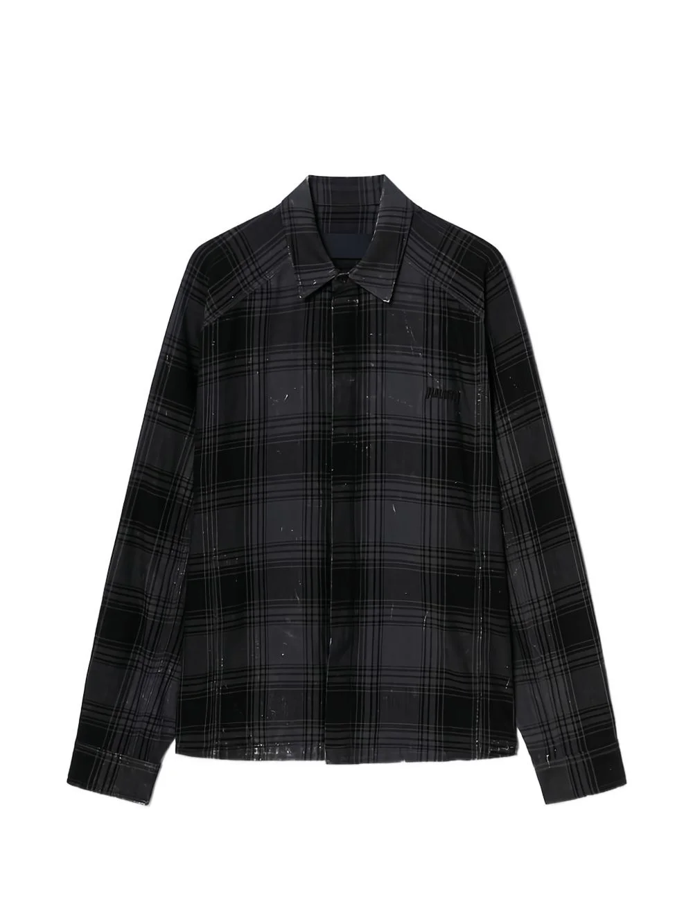 checked shirt - 1