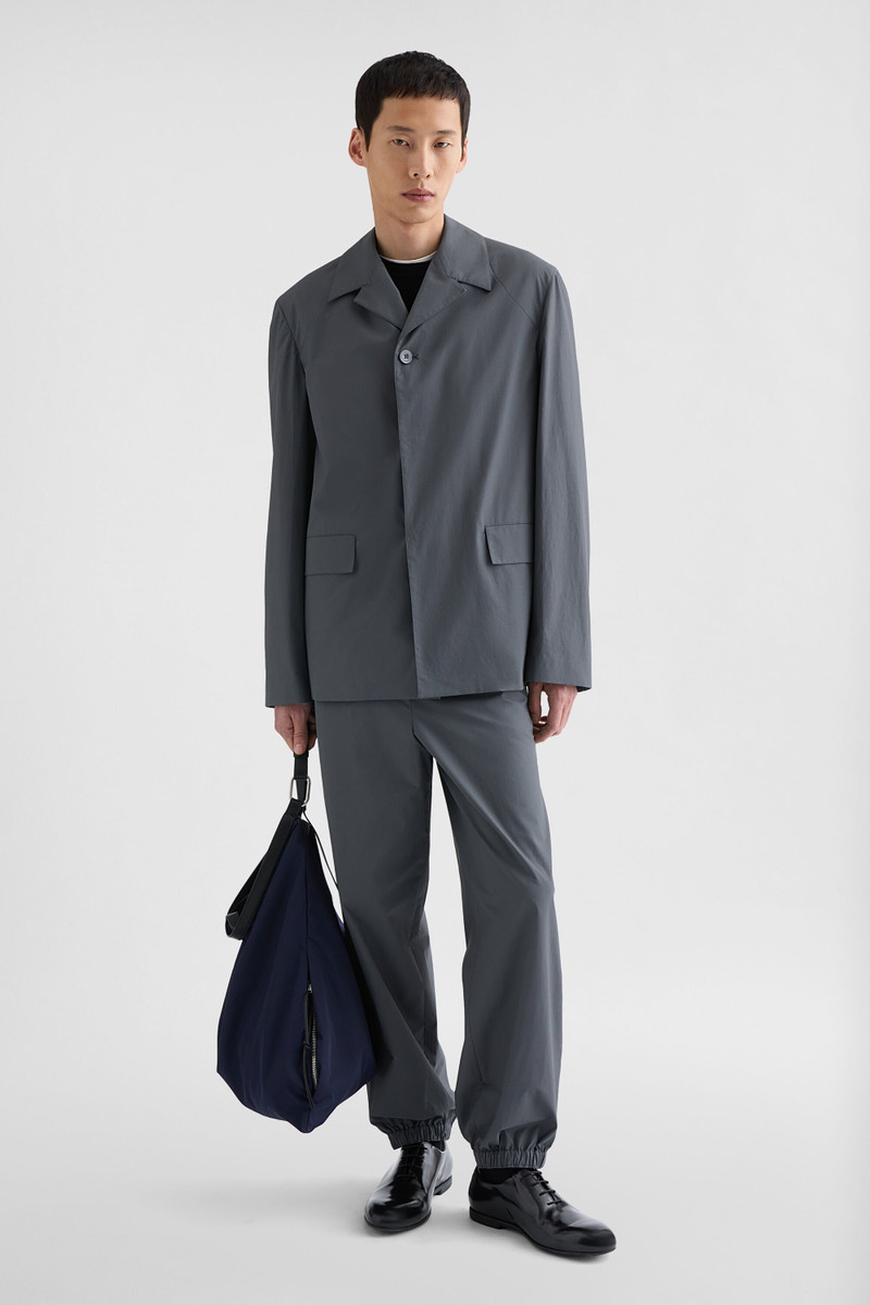 Jil Sander Cotton Malfilé Trousers outlook