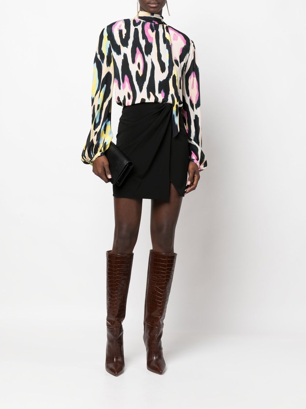 leopard print long-sleeve shirt - 2
