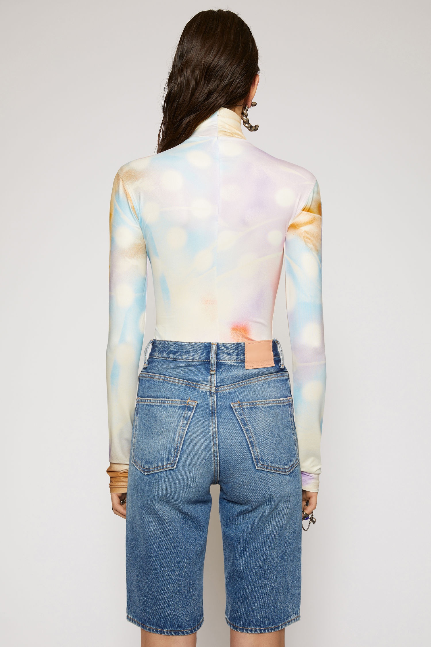 Spray-paint bodysuit multicolor - 3