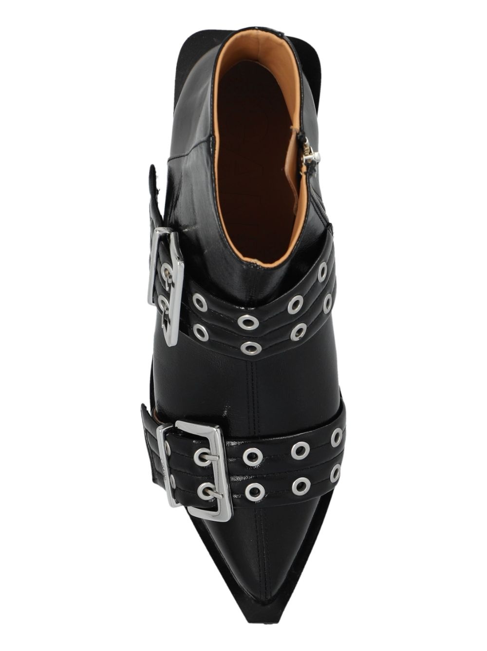 eyelet-detailing ankle boots - 6