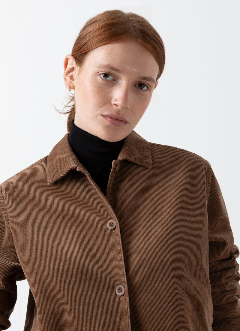 Sunspel Corduroy Boxy Jacket outlook
