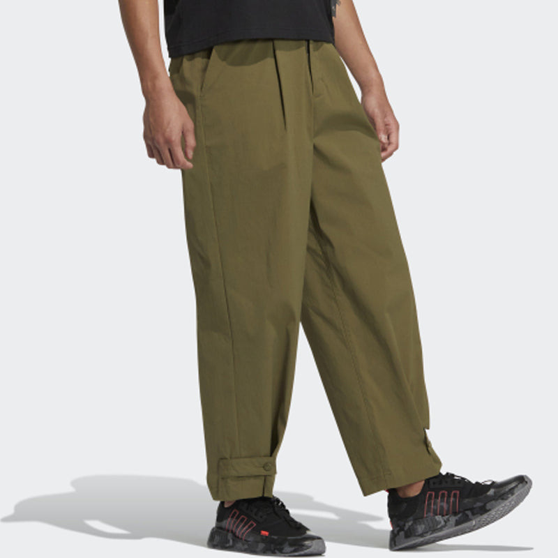 Men's adidas originals Pants Classic Casual Sports Pants/Trousers/Joggers Dark Olive Green HU1234 - 4
