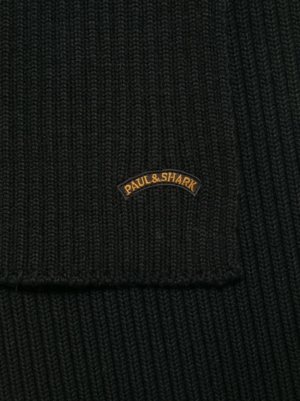 ribbed-knit scarf - 2