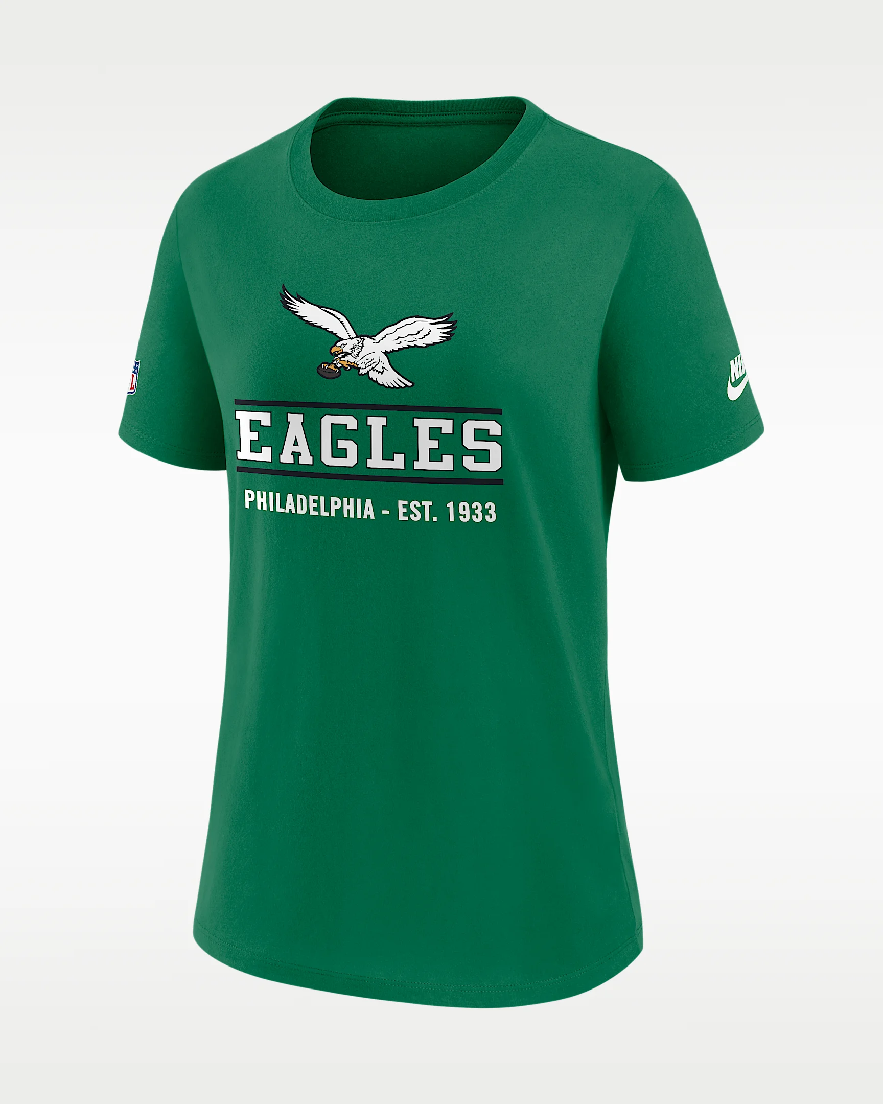 Philadelphia Eagles Sideline Alt Women's Nike Dri-FIT NFL T-Shirt - 1