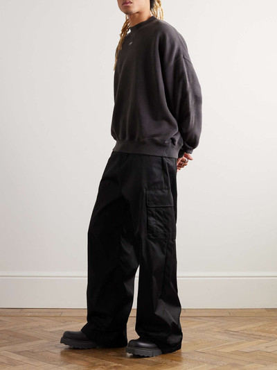 Off-White Straight-Leg Embroidered Shell Cargo Pants outlook