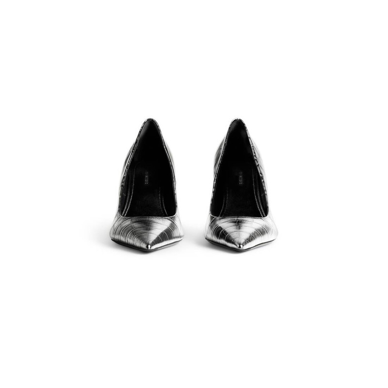 Women's Avenue Pump in Gun Metal 3