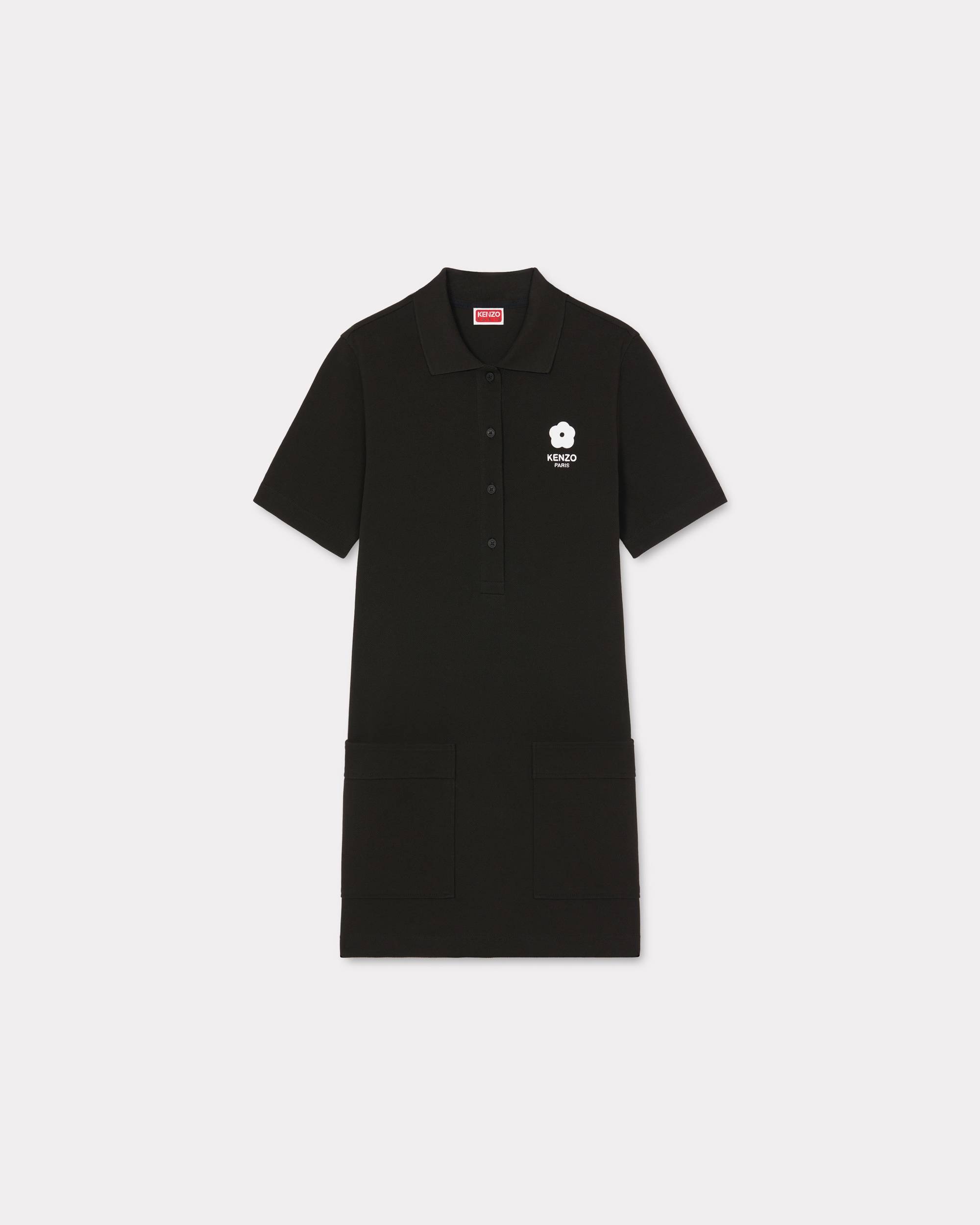 'Boke 2.0' embroidered mini polo dress - 1