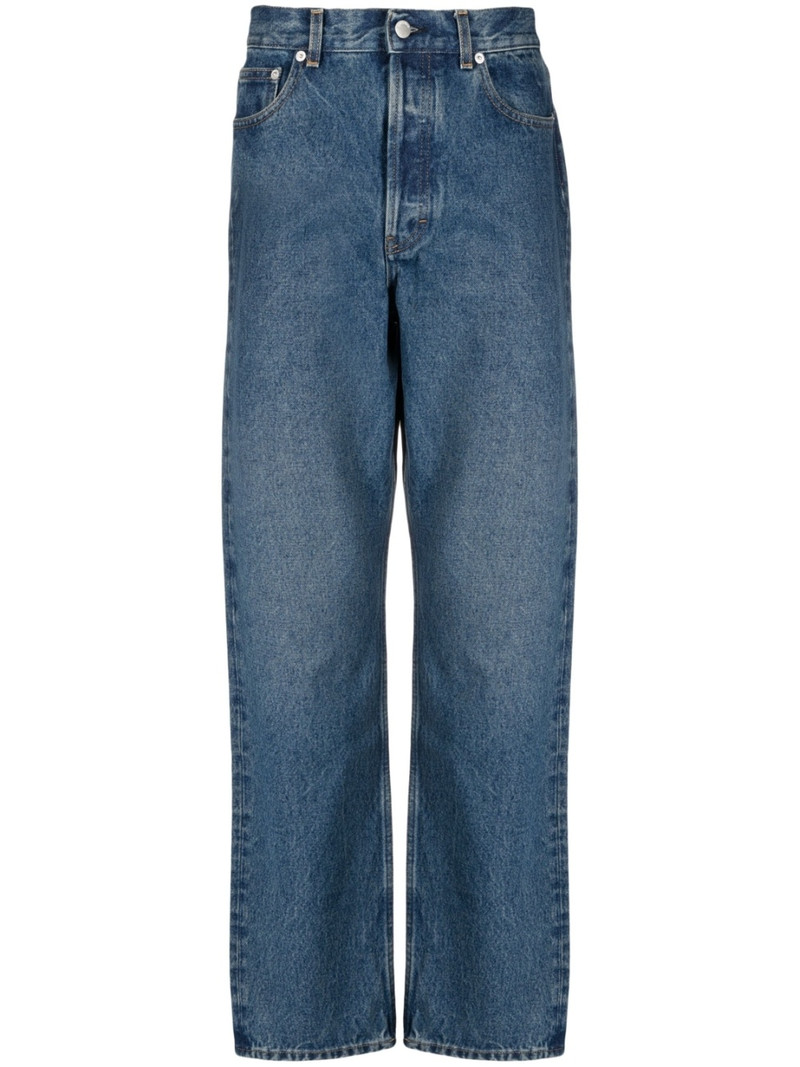 high-rise loose-fit jeans 1
