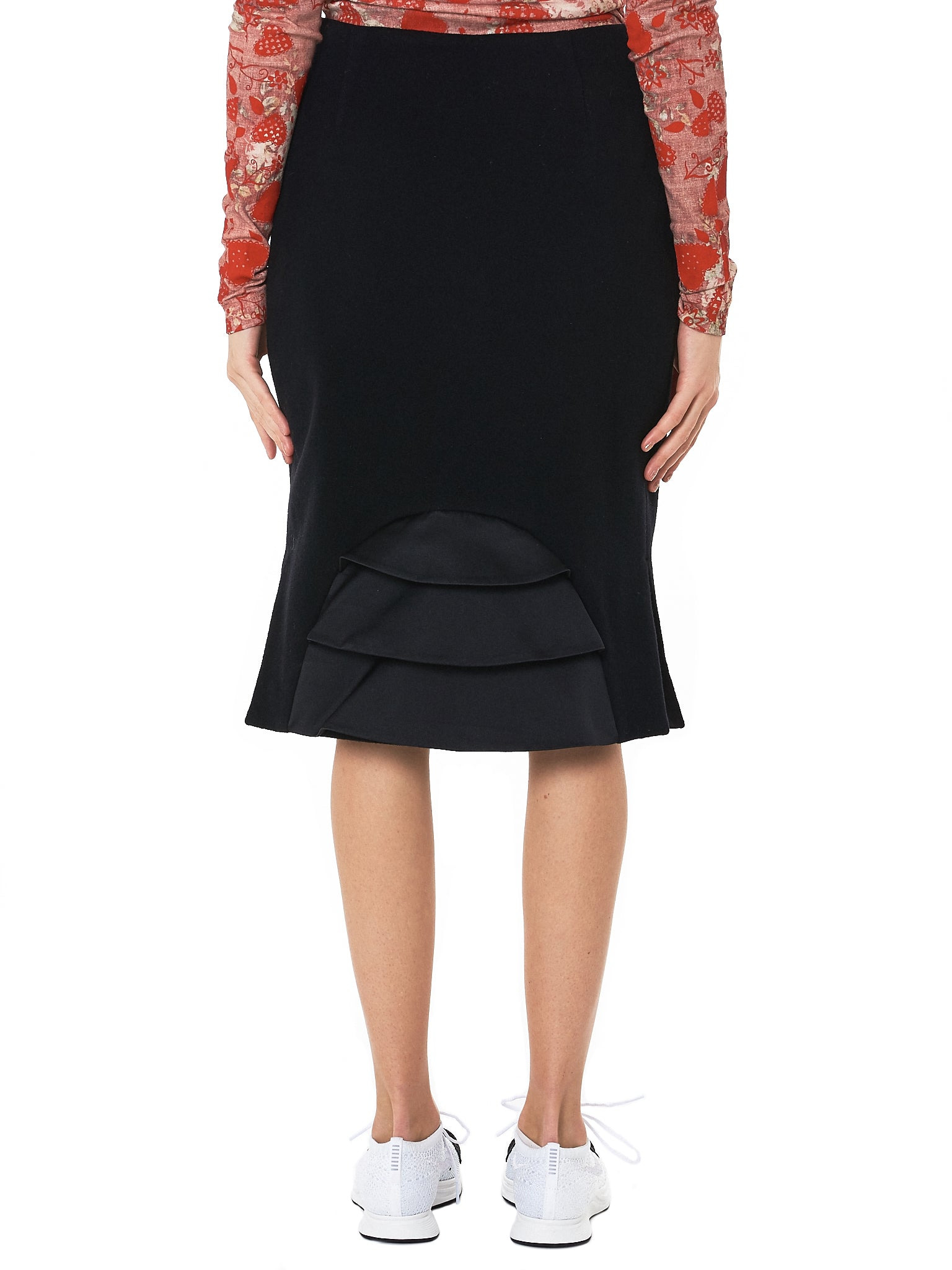 Tiered Hem Skirt - 3
