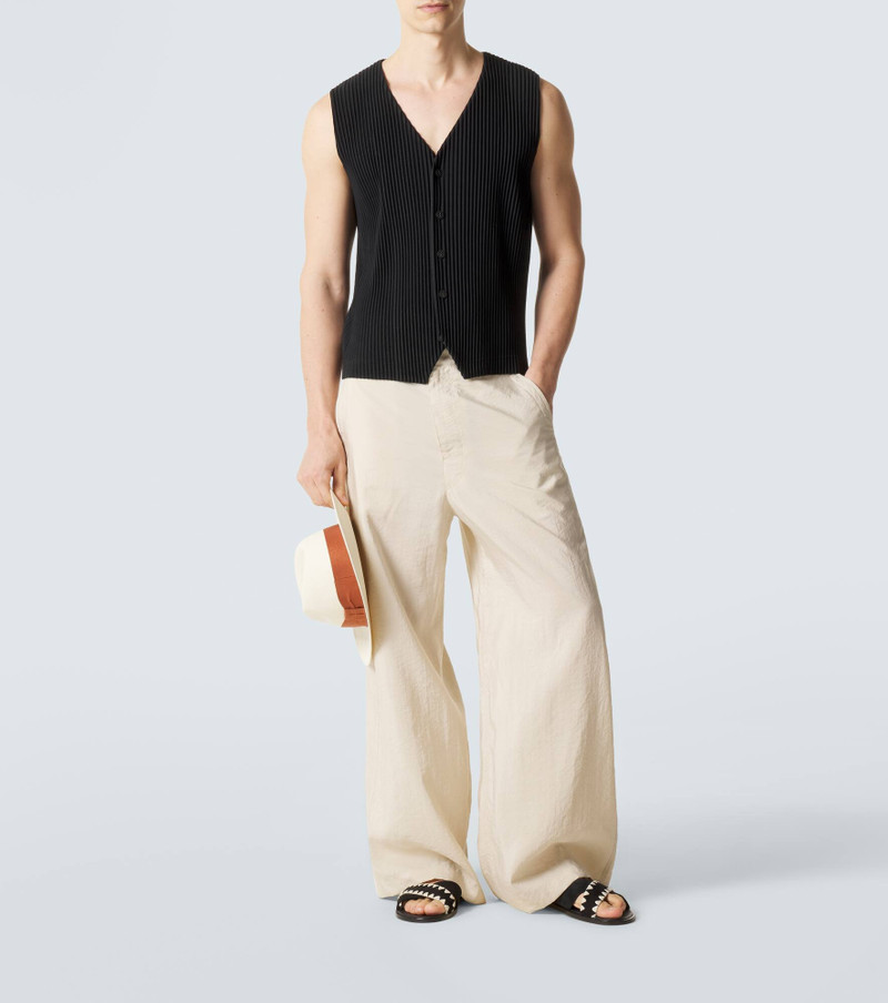 Manolo Blahnik Nello leather sandals outlook