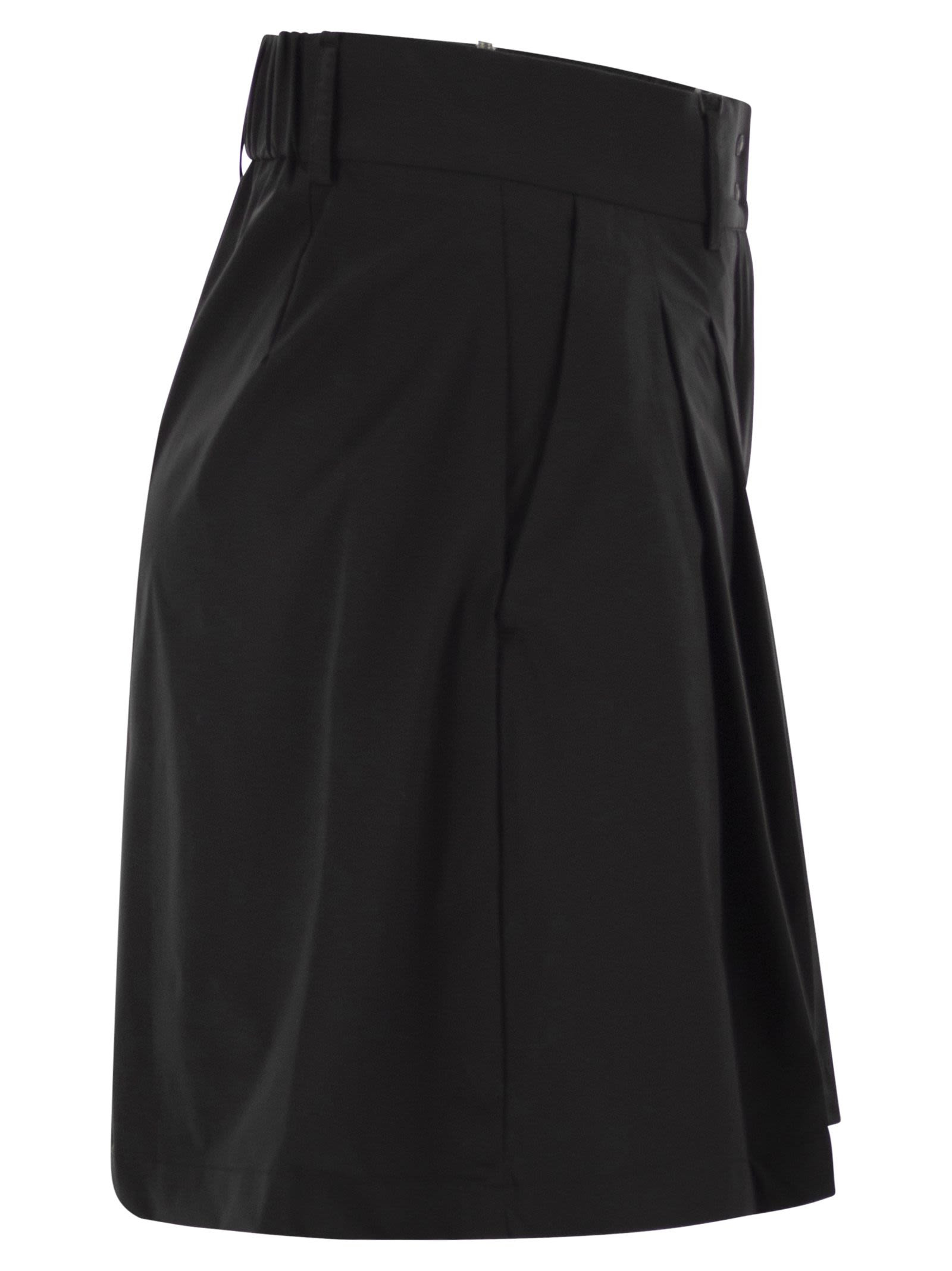 Herno Women Stretch Nylon Shorts - 3