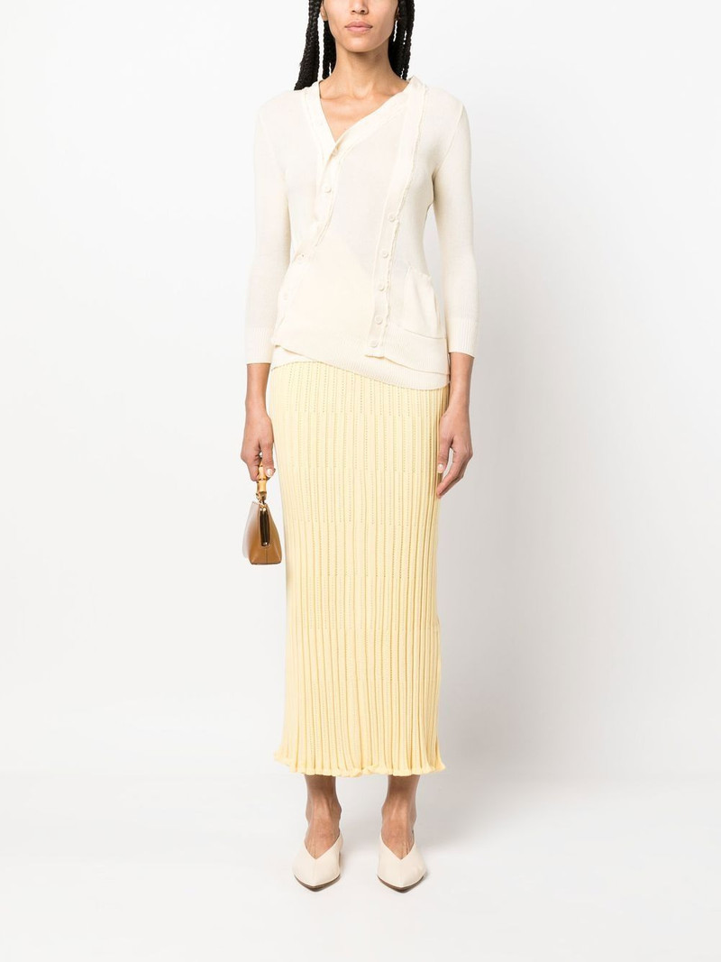 AERON Zero ribbed-knit skirt outlook