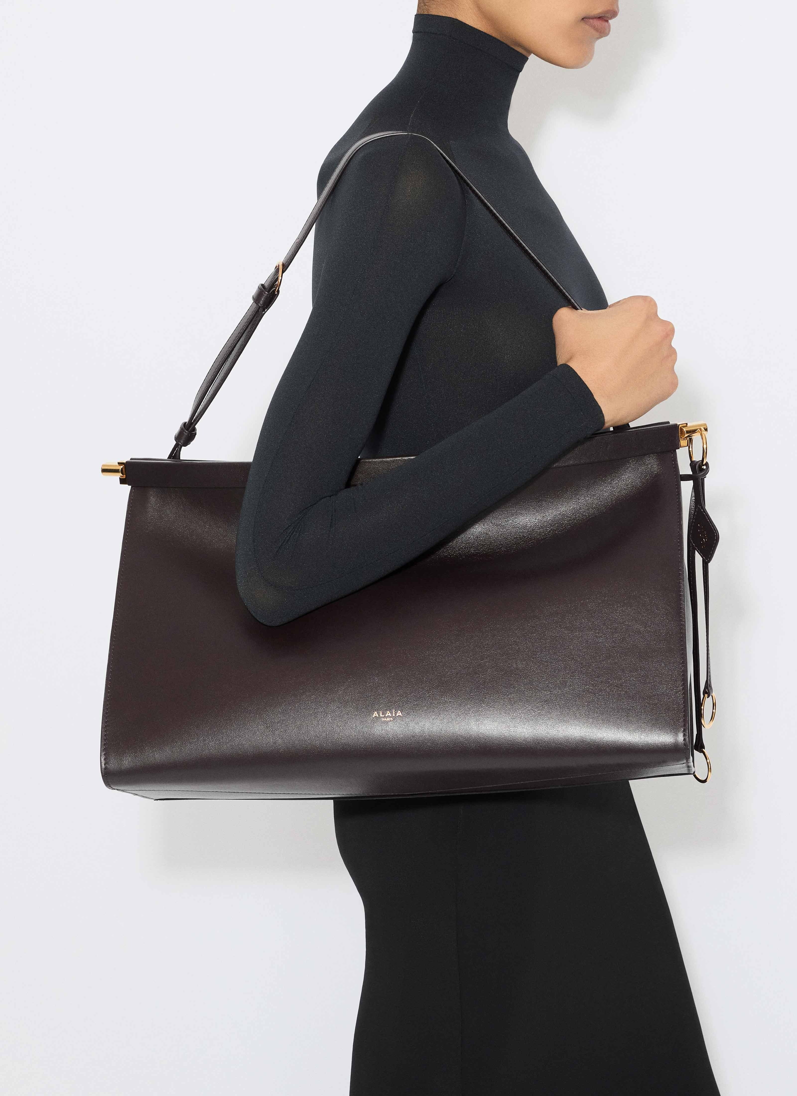 LE CLICK EAST WEST LARGE BAG IN LEATHER - 2