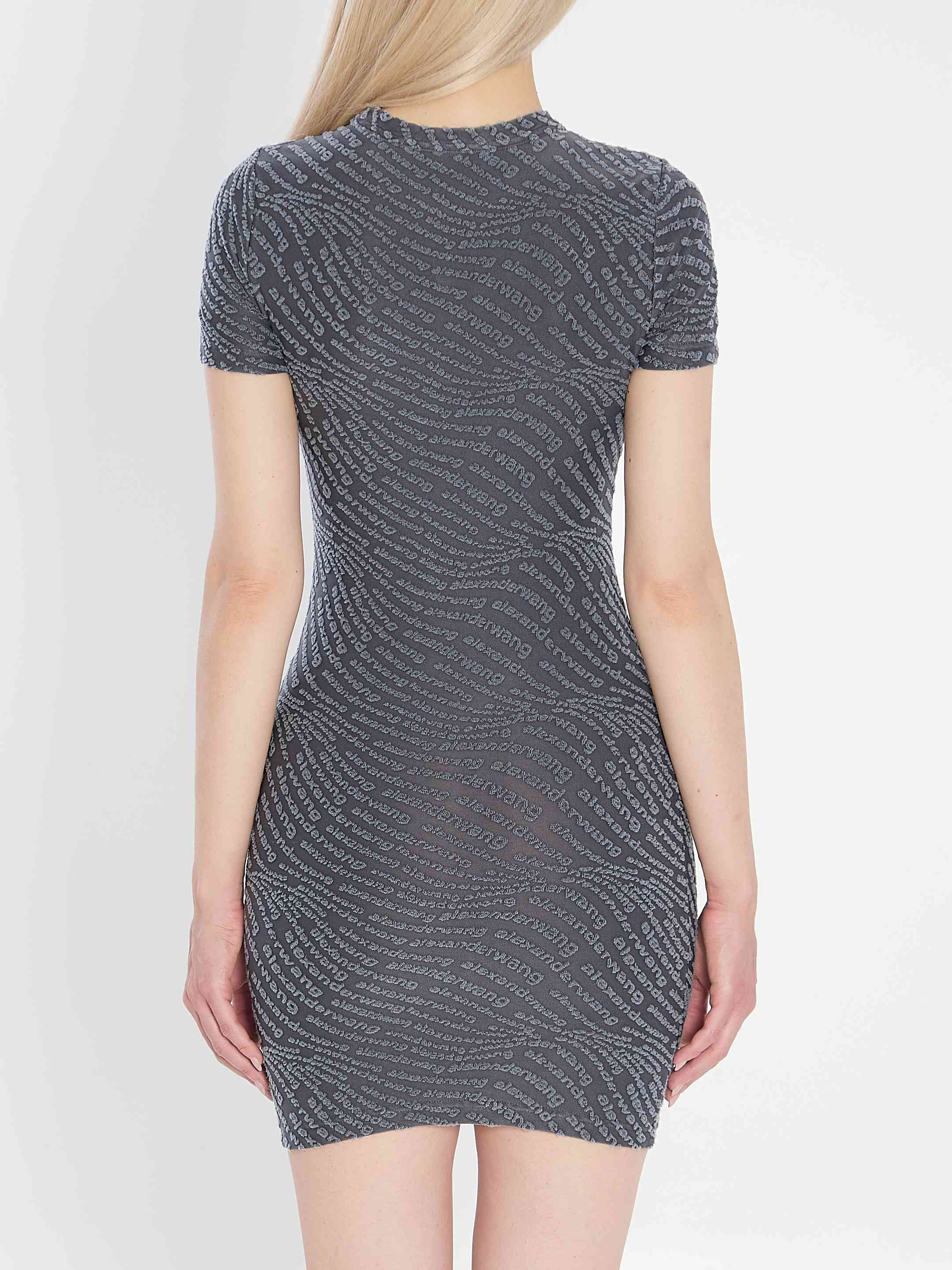 Alexander Wang Women Mini Dress In Graphite - 4