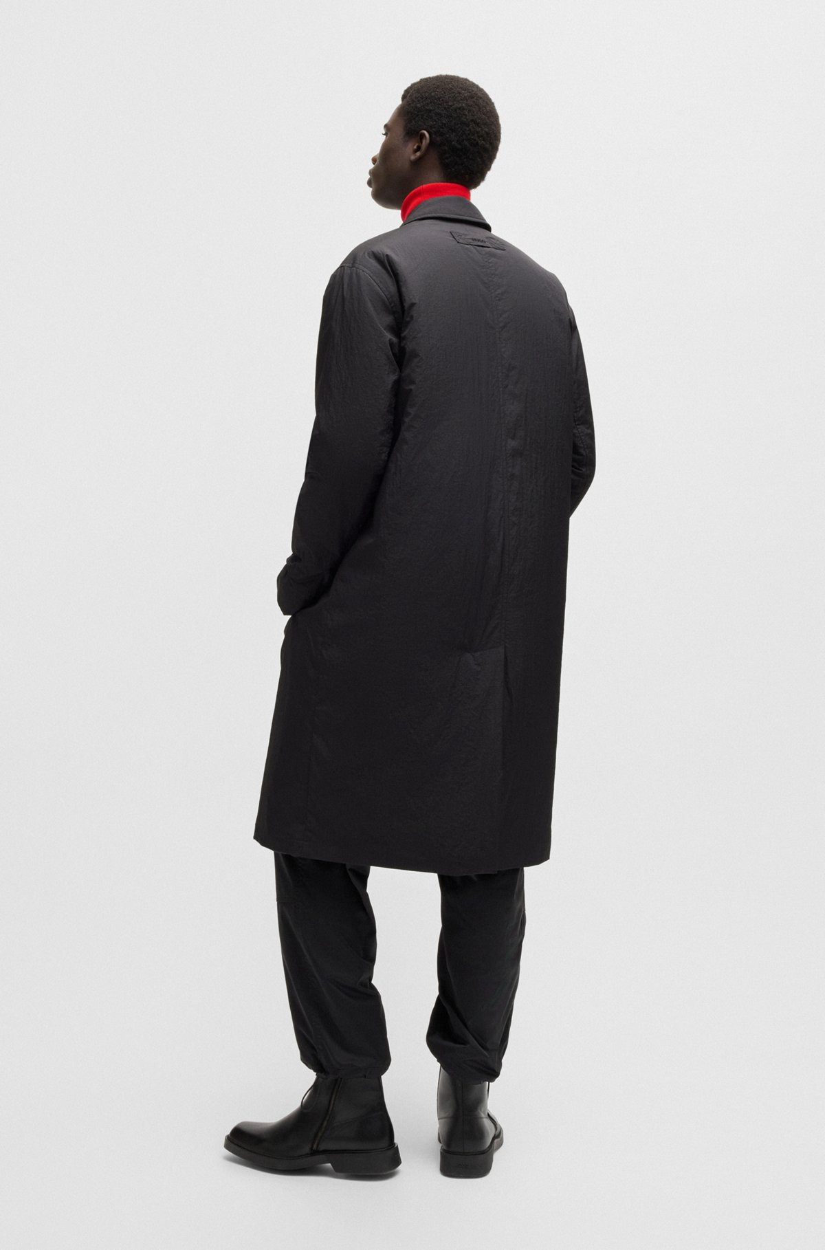 WATER-REPELLENT CAR COAT IN A RELAXED FIT - 5